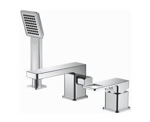 Изображение товара Смеситель на борт ванны Haiba, хром, HB80615