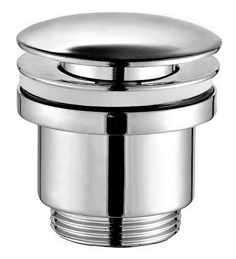 Изображение товара Донный клапан Lemark Villa универсальный click-clack хром 6.4x6.4x10 см