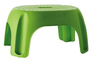 Изображение товара Зеленый пластиковый табурет в ванную Ridder Promo А11026052, диаметр 39 см