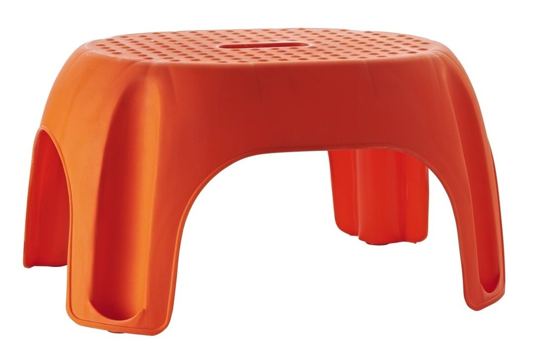 Изображение товара Табурет в ванну Ridder Promo А11026142 оранжевый пластик немецкое качество