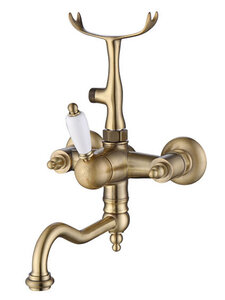 Изображение товара Смеситель для ванны и душа Caprigo Adria-Uno бронза 152 мм однорычажный