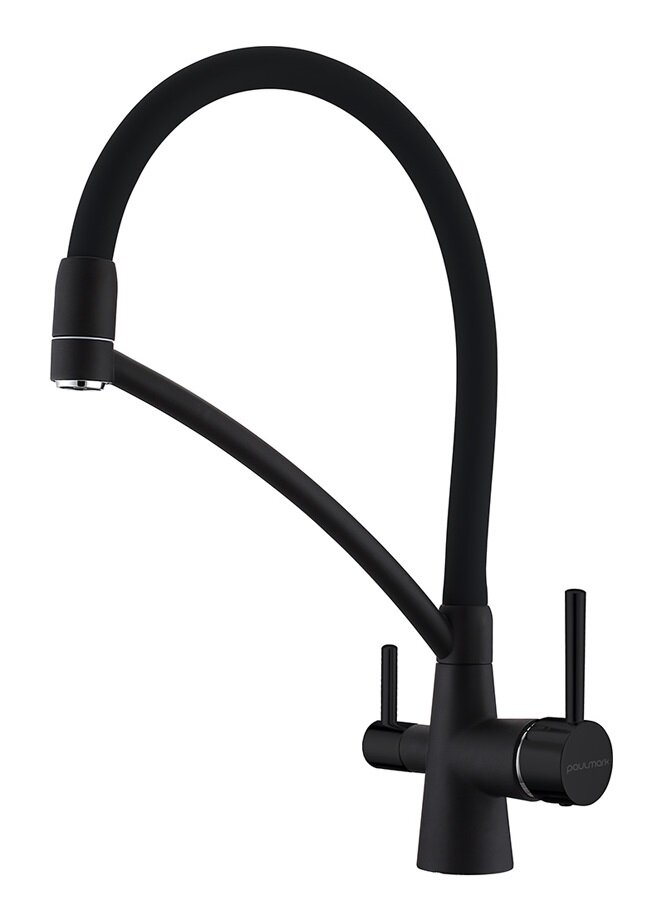 Изображение товара Смеситель Paulmark Siegen Si213111-AN для кухонной мойки с подключением к фильтру антрацит