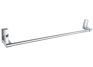 Изображение товара Полотенцедержатель одинарный из сплава металлов хром/белый HB8801