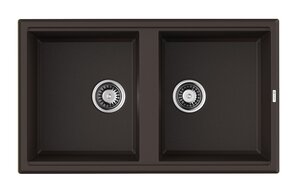 Изображение товара Мойка кухонная Omoikiri Tedori 4993928 86-2-DC, темный шоколад