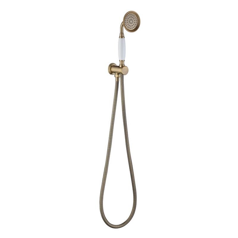 Изображение товара Душевой гарнитур Caprigo Parts бронза 1 режим кронштейн шланг Италия