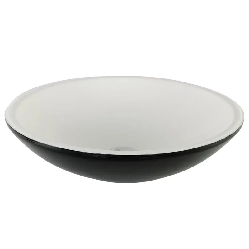 Изображение товара Раковина Migliore Arena 31567 50 см накладная, белый, черный глянцевый