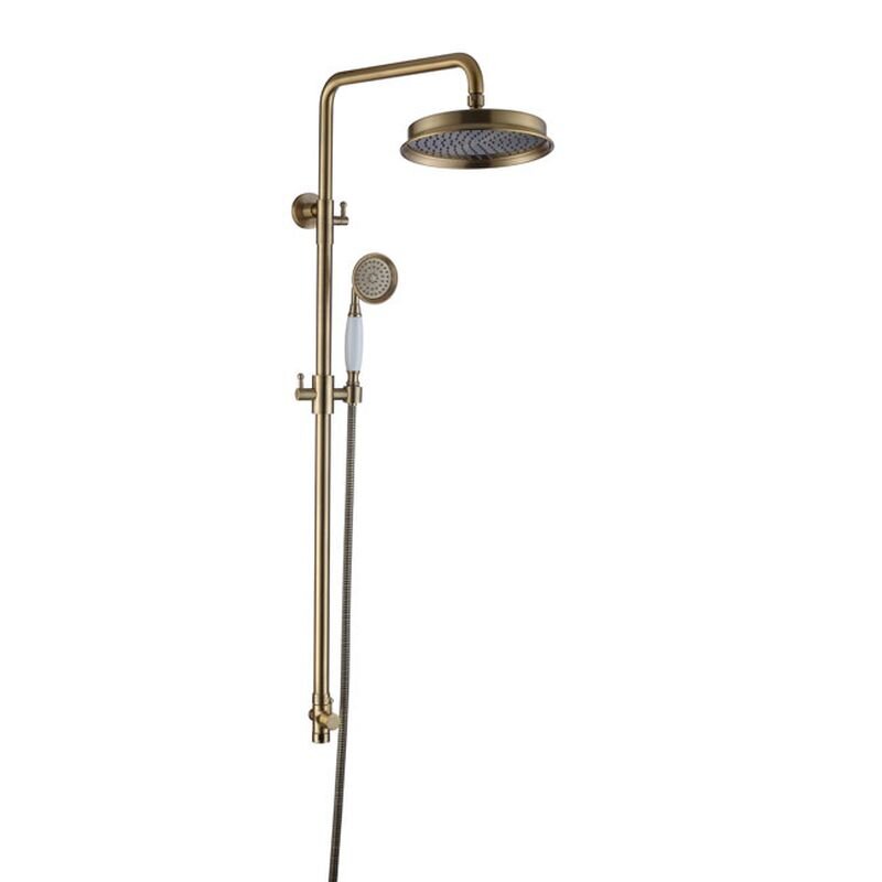 Изображение товара Душевой гарнитур Caprigo Parts верхний душ, душевая лейка, бронза, 99-564-vot, 1 режим струи (УК044694)