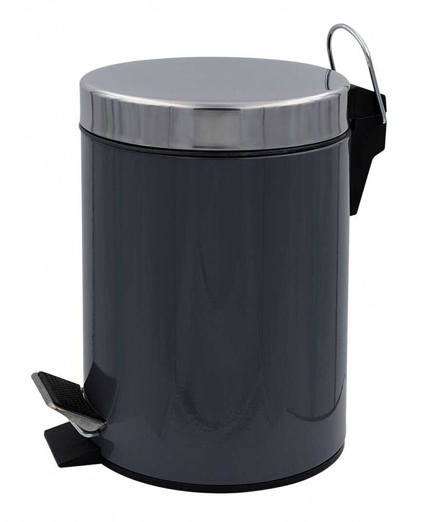 Изображение товара Ведро Ridder Timon 2008607 3 л с педалью, серый