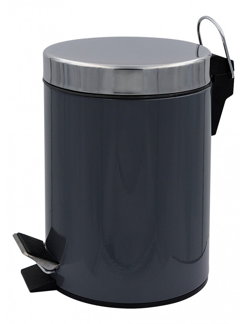 Изображение товара Ведро Ridder Timon 2008807 5 л с педалью, серый