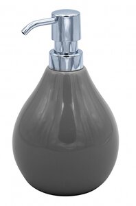 Изображение товара Дозатор жидкого мыла Ridder Belly 2115507 серый керамика пластиковый