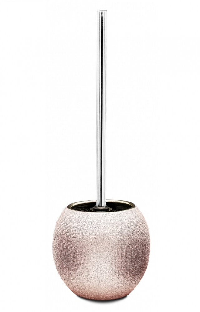 Изображение товара Ершик для унитаза Ridder Lucida 2123402, розовый, круглая форма, свободностоящий дизайн