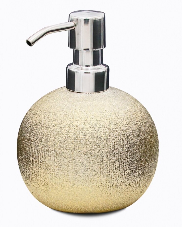 Изображение товара Дозатор жидкого мыла Ridder Lucida золото 440 мл бесплатная доставка