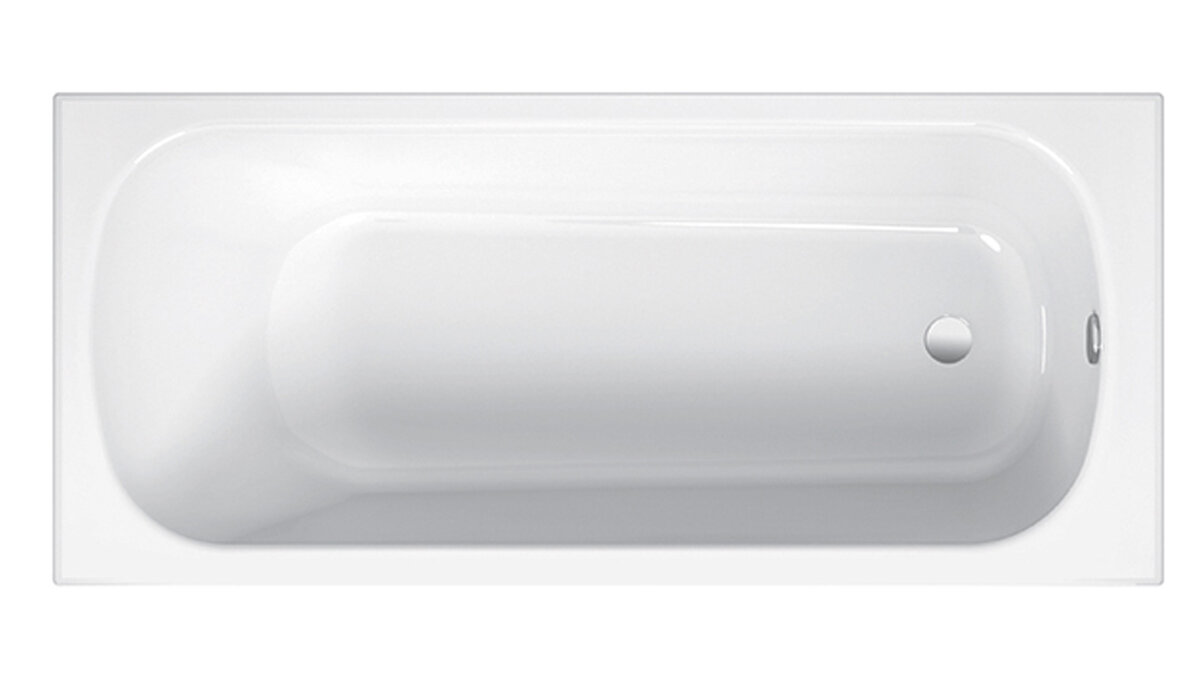 Изображение товара Ванна стальная Bette Form Glasur Plus, 150 x 70 х 42 см, с шумоизоляцией, для стандартного слива-перелива, 2941-000 AD PLUS