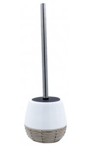 Изображение товара Ершик для унитаза Ridder Safari 2151401 белый напольный размер 12.5x12.5x37 см
