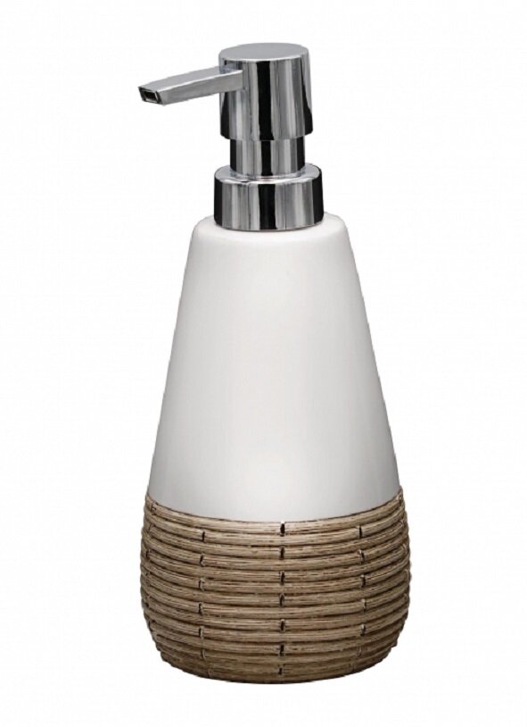 Изображение товара Дозатор жидкого мыла Ridder Safari 2151501, белый, объем 340 мл, свободностоящий