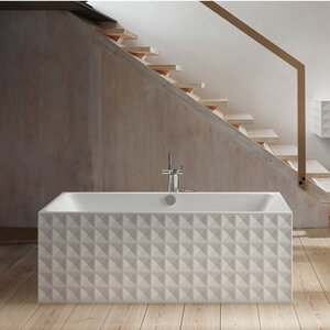 Изображение товара Стальная ванна Bette Loft Ornament 181x81 см с шумоизоляцией