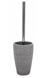Изображение товара Ершик для унитаза Ridder Tessuto светло-серый напольный круглый