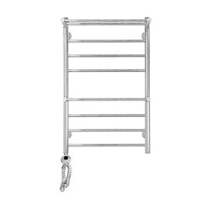 Изображение товара Электрический полотенцесушитель нержавеющая сталь Domoterm Медея 500x800 хром с полкой