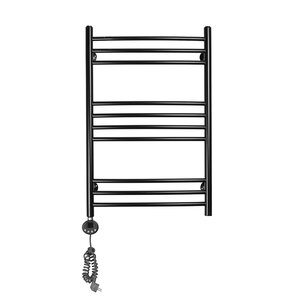 Изображение товара Полотенцесушитель электрический Domoterm Калипсо П10 500x800 ЧРН EL, ширина 50 см, высота 80 см, подключение слева, черный матовый