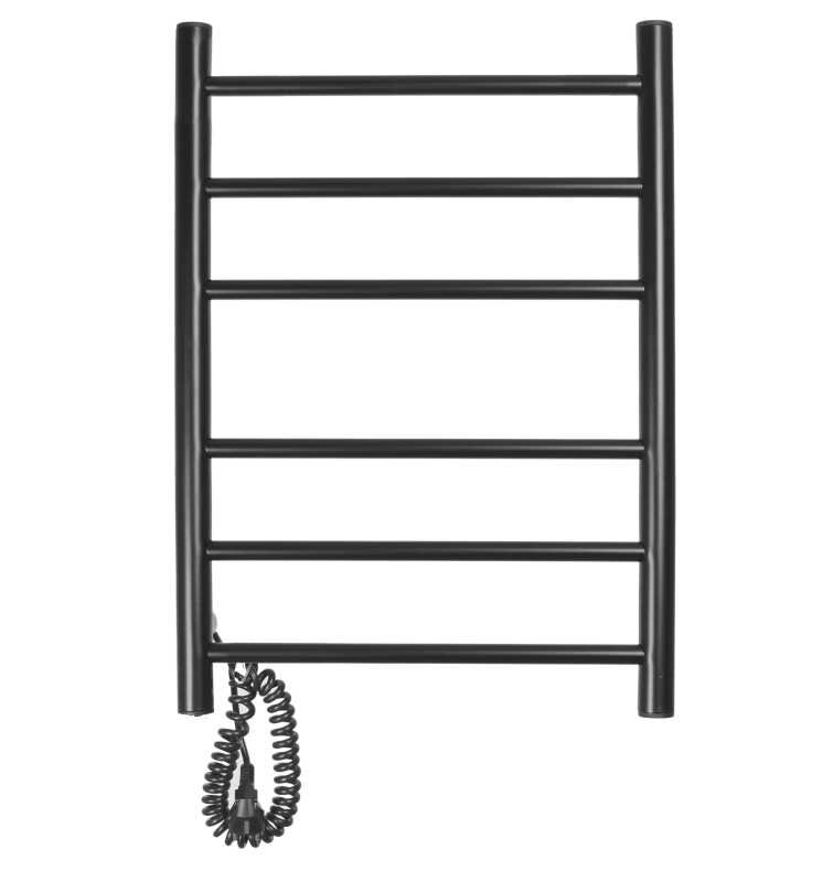 Изображение товара Полотенцесушитель электрический Domoterm Аврора DMT 109-6 40x60 см черный