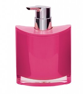 Изображение товара Дозатор жидкого мыла Ridder Gaudy 2231502 розовый пластиковый акрил