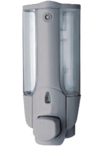 Изображение товара Дозатор для жидкого мыла Haiba, 380 мл, серый, HB407