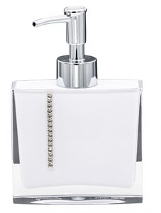 Изображение товара Дозатор жидкого мыла Ridder Classy 2235501 белый свободностоящий