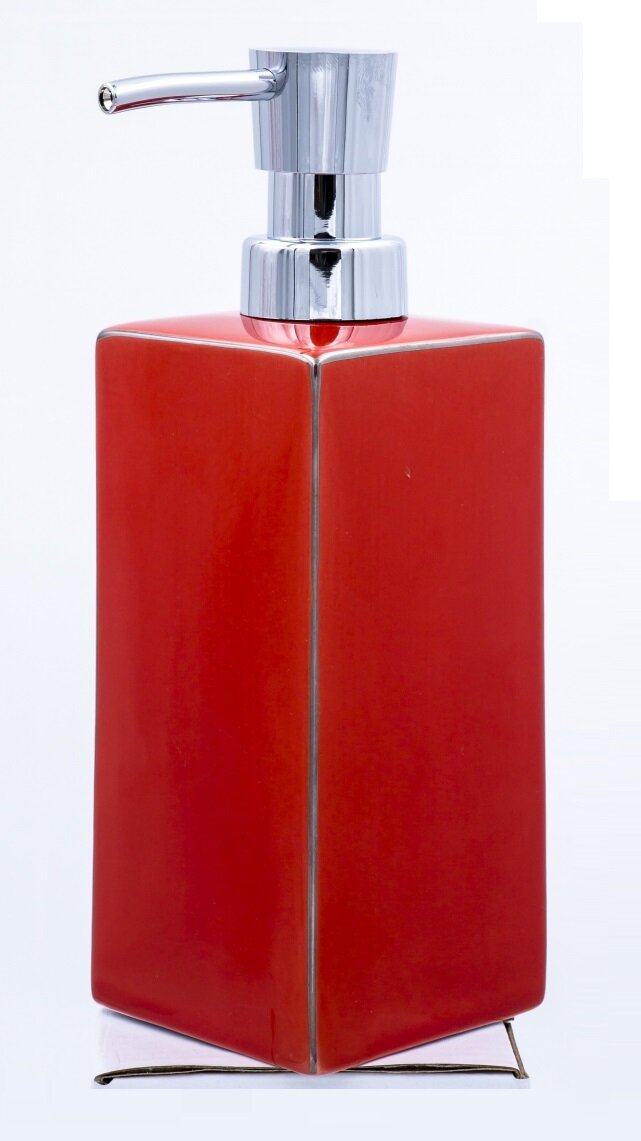 Изображение товара Дозатор жидкого мыла Ridder Chichi 2241506 красный стильный и надежный