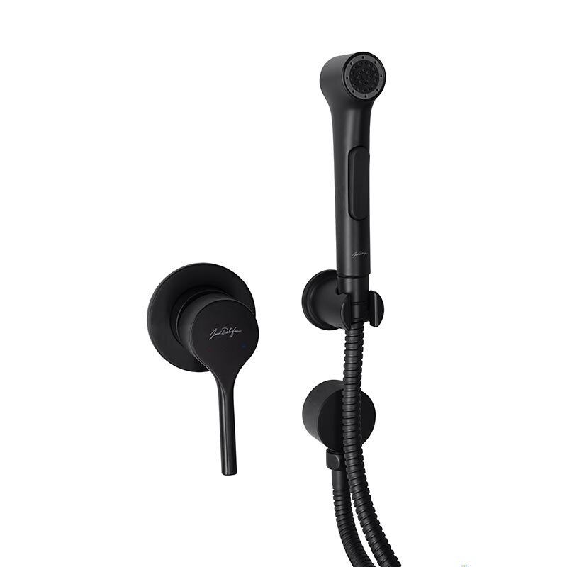 Изображение товара Гигиенический душ Jacob Delafon Elate E24610-BL со смесителем черный