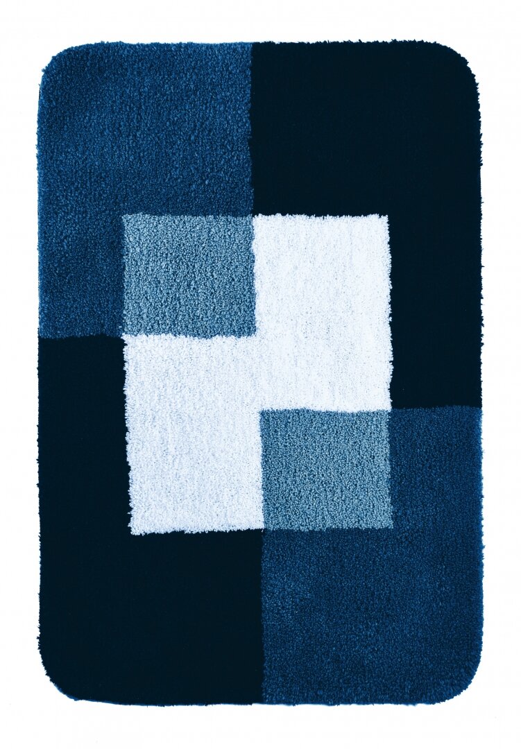 Изображение товара Коврик для ванной комнаты Ridder Coins 60x90 синий полиэстер Германия
