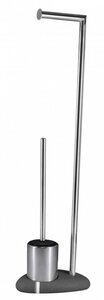 Изображение товара Стойка для аксессуаров Ridder Little Rock из нержавеющей стали хром серый