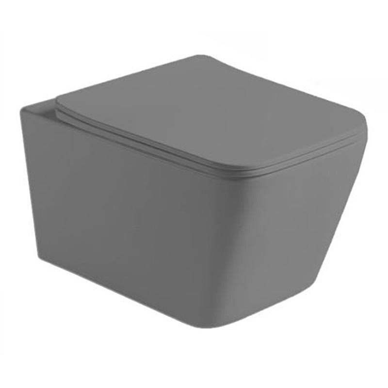 Изображение товара Подвесной безободковый унитаз Vincea Q-Line VT1-12MG с микролифтом и горизонтальным выпуском