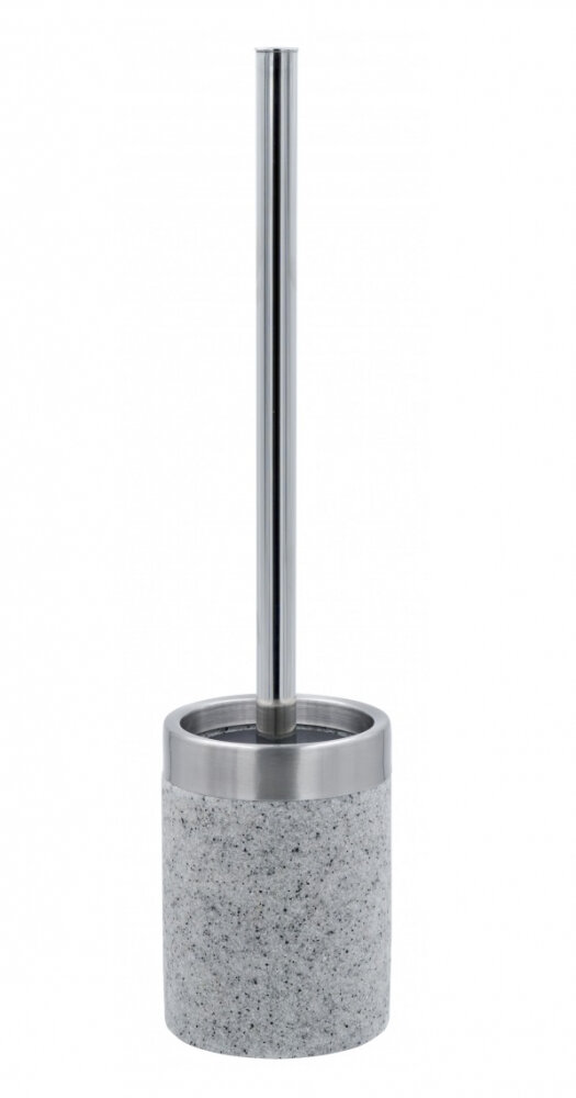 Изображение товара Ершик Ridder Stone 22010407 Серый штампованный полирезин и нержавеющая сталь