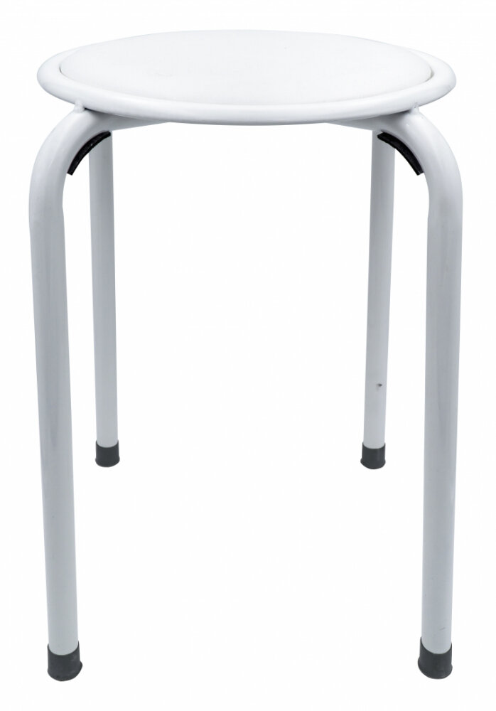 Изображение товара Табурет Ridder Classic A042101 Белый 44.5 см для ванной