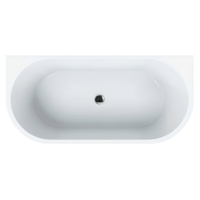 Изображение товара Ванна акриловая BelBagno BB108-170-80, 170 х 80 см, слив-перелив в комплекте, белая