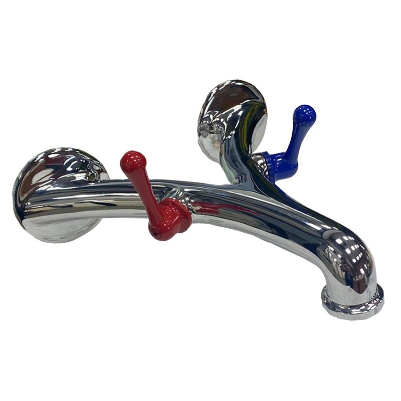 Изображение товара Смеситель Damixa Classic Line 63700.00A--B2, хром, ручки цветные