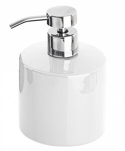 Изображение товара Дозатор жидкого мыла Ridder Hannah 2005501 белый керамика пластик