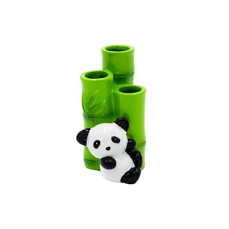 Изображение товара Держатель зубных щеток Ridder Panda 2168200, зеленый, свободностоящий
