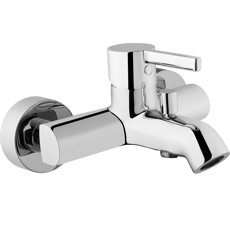 Изображение товара Смеситель для ванны и душа Vitra Meta S хром 19 см однорычажный