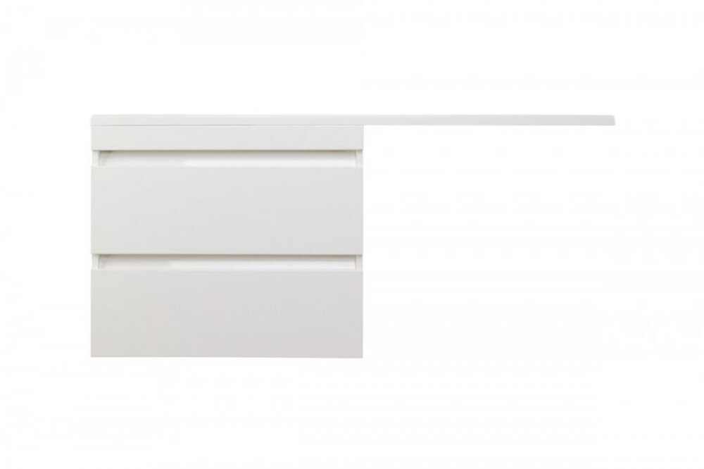 Изображение товара Тумба под раковину Style Line Даллас 150 см подвесная белая для ванной