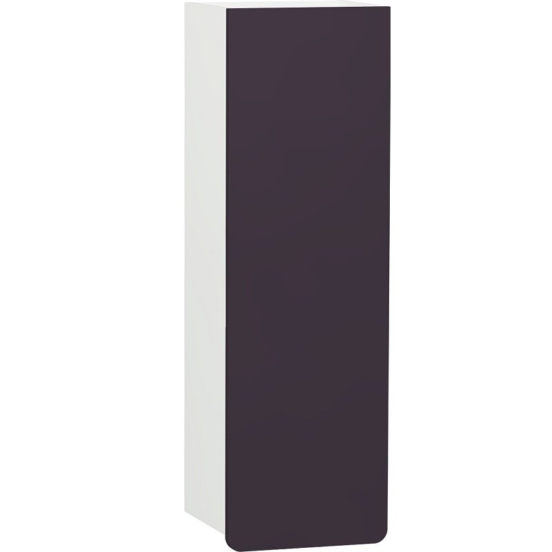 Изображение товара Подвесной шкаф-пенал Vitra D-Light 36 см бело-фиолетовый, левосторонний