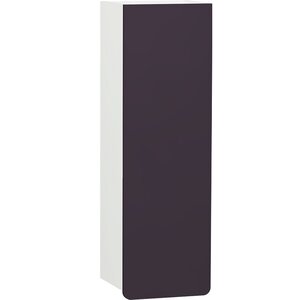 Изображение товара Шкаф-пенал Vitra D-Light 36 см, подвесной, корпус белый, фасад фиолетовый, левосторонний, 58159