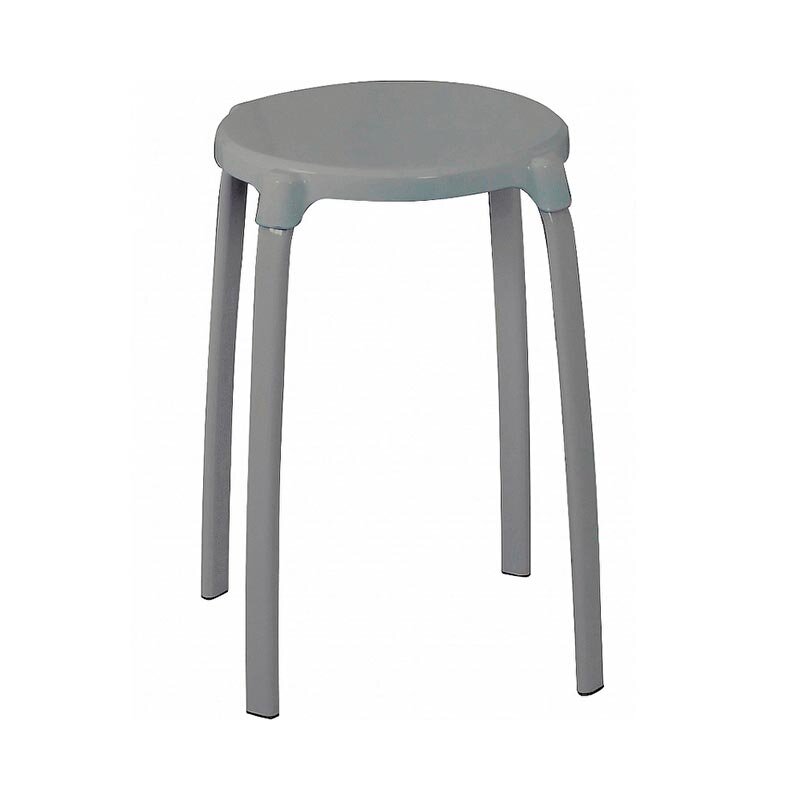 Изображение товара Табурет для ванной комнаты Ridder Max Assistent, серый, А1050117