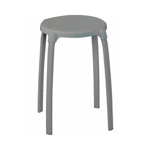 Изображение товара Табурет для ванной комнаты Ridder Max Assistent серый 30x30x46.5 см