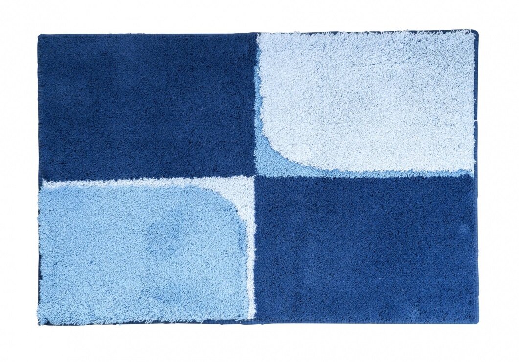 Изображение товара Коврик для ванной комнаты Ridder Quad 60x90 см акрил синий Германия