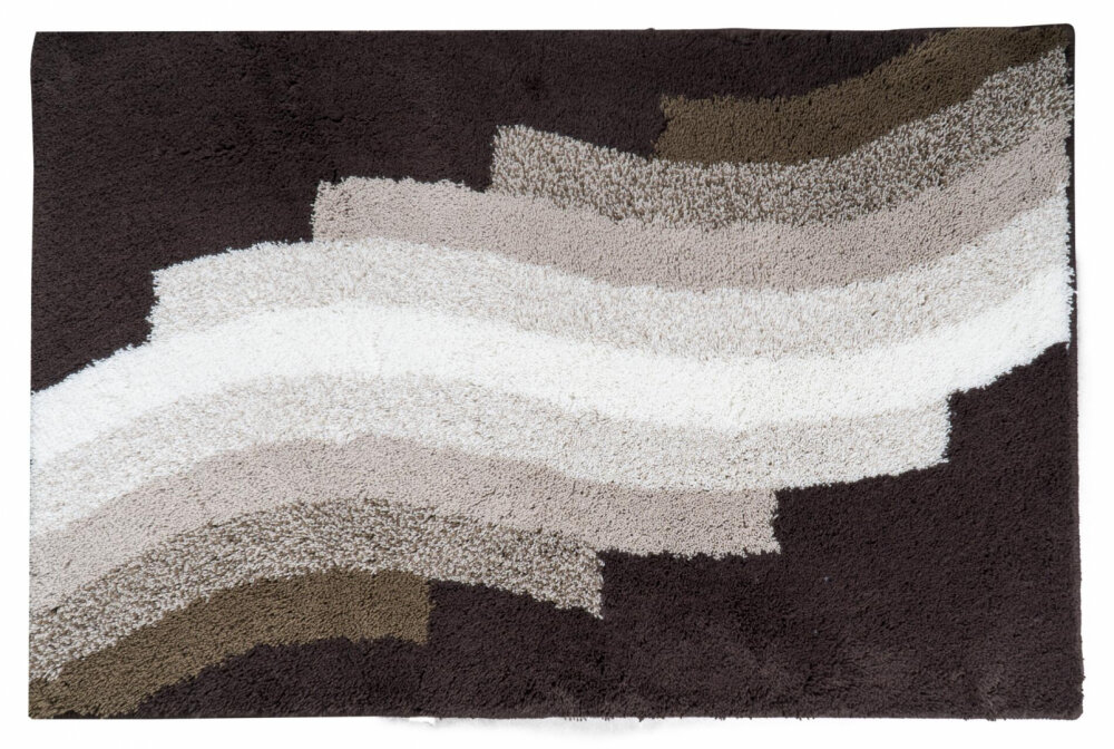 Изображение товара Коврик для ванной комнаты Ridder Streak 60x90 см бежевый из акрила