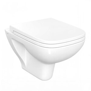 Изображение товара Безободковый подвесной унитаз VitrA S20, антибактериальная глазурь, 7508B003-0075