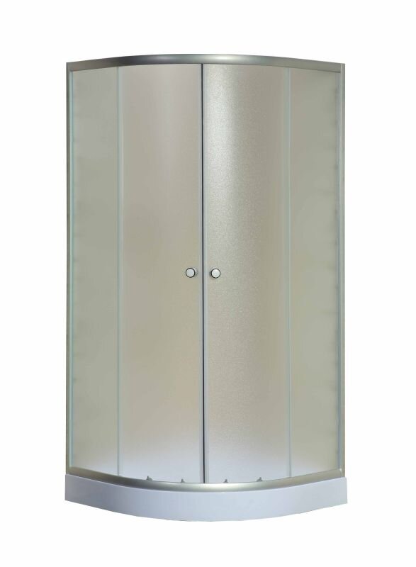 Изображение товара Душевой угол Niagara Eco 90x90x195 см с раздвижными дверями и матовым стеклом