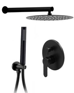 Изображение товара Душевая система ALMAes Sakari TVZ-0890, цвет черный матовый