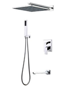 Изображение товара Душевая система ALMAes Elbe TVZ-0812, с изливом, хром